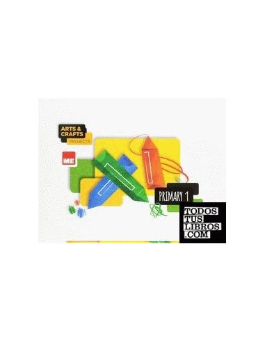 Arts and Crafts Projects 1º Green Pack 3 cuadernos (se vincula con natural science)