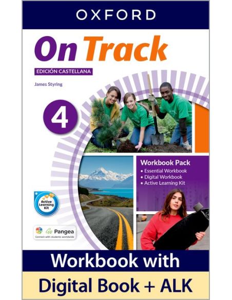 On Track 4 Workbook + Active Learning Kit (Castellano)